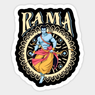 Hindu God - Rama Sticker